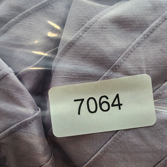 Womens Spenser Jeremy Purple 100% Silk Blazer 3/4 Sleeve Button Front Size 14 - Picture 7 of 7